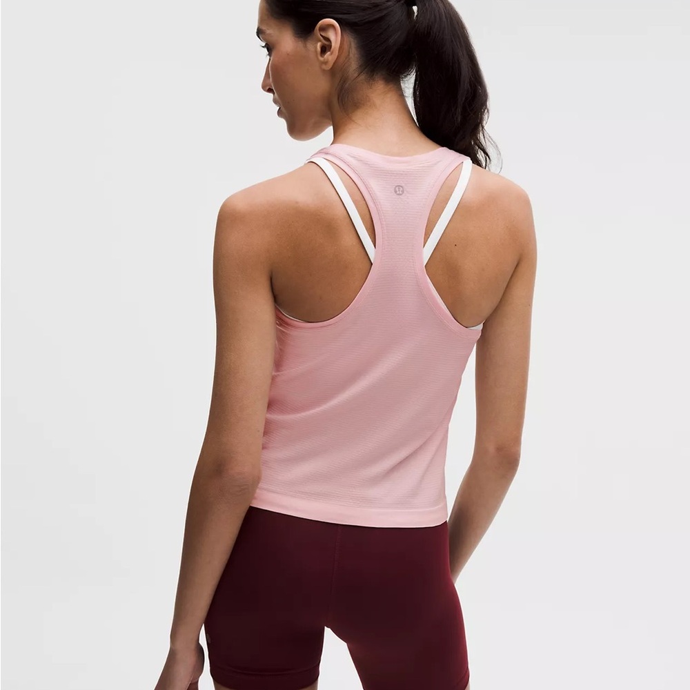 Lululemon Pink Swiftly Racerback Tank Top Size 4 - Picture 7 of 7